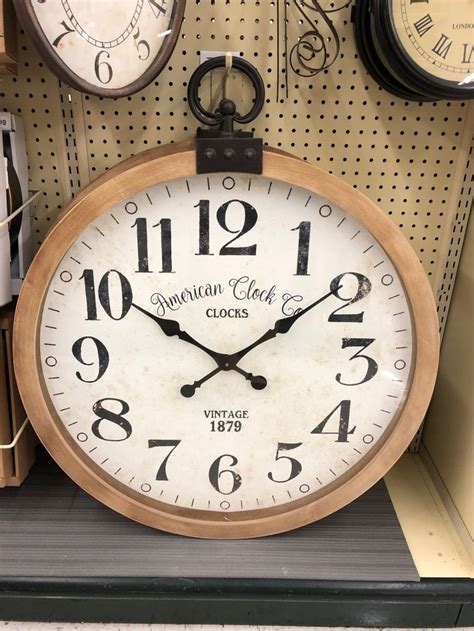 hobby lobby oversized wall clocks.